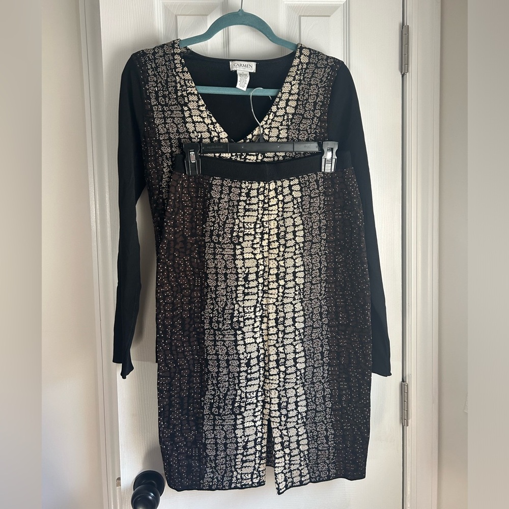 CARMEN MARC VALVO SKIRT SET